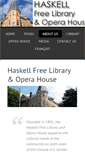 Mobile Screenshot of haskellopera.com