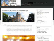 Tablet Screenshot of haskellopera.com